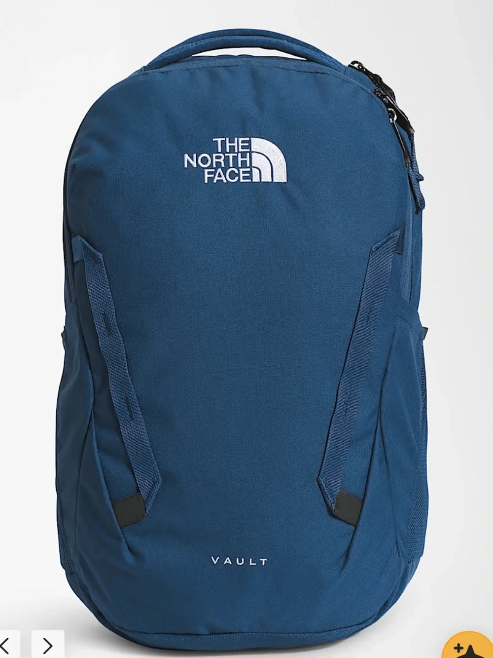 The North Face Adult Vault Backpack Campus Blue Grey NWT Padded Panel Laptop